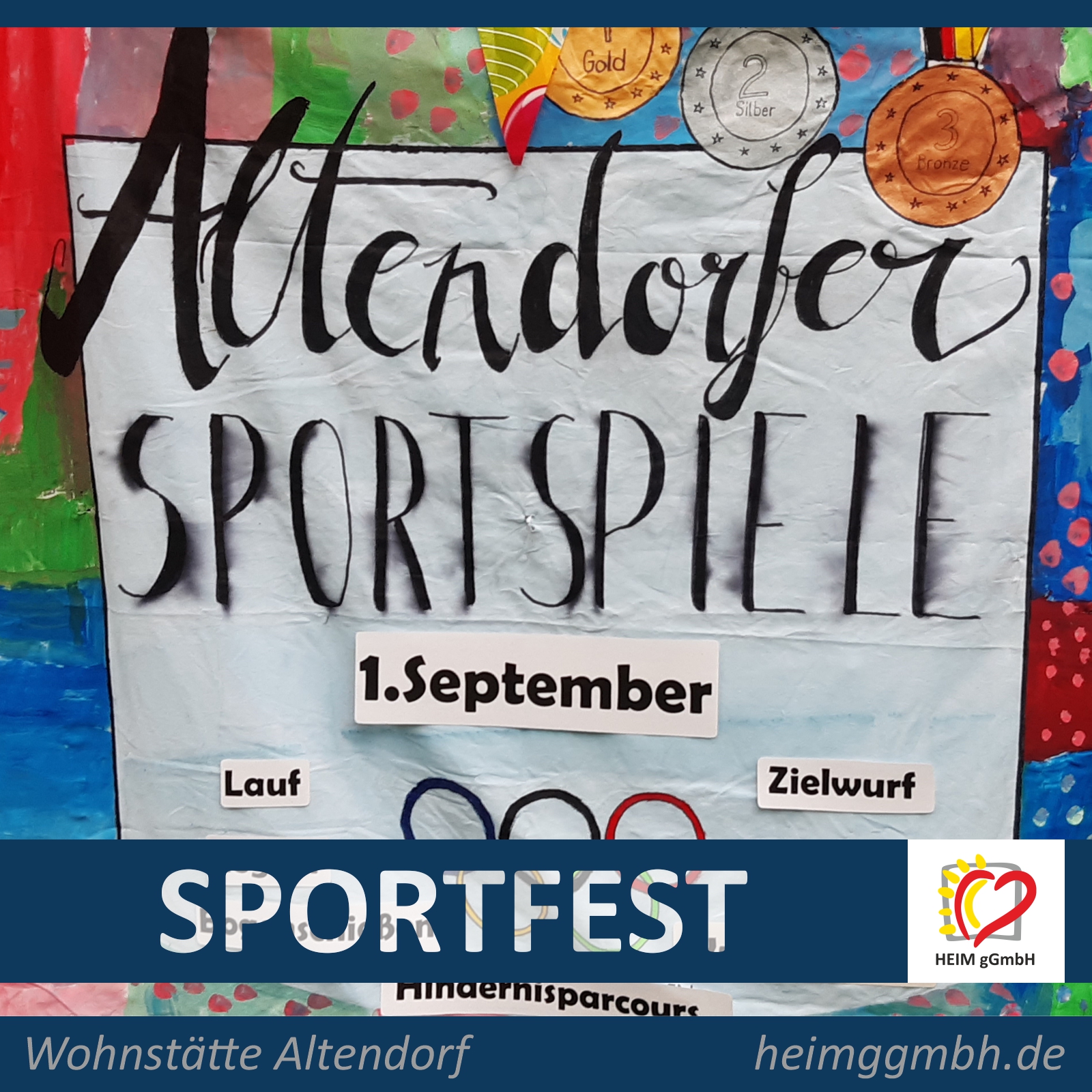 Zur Tradition geworden ist mittlerweile das Altendorfer Sportfest der Heim gemeinnützige GmbH in der Wohnstätte Altendorf.