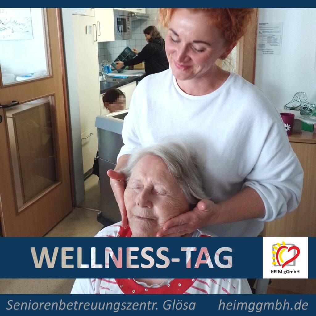 Glückliche Gesichter am Wellness-Tag