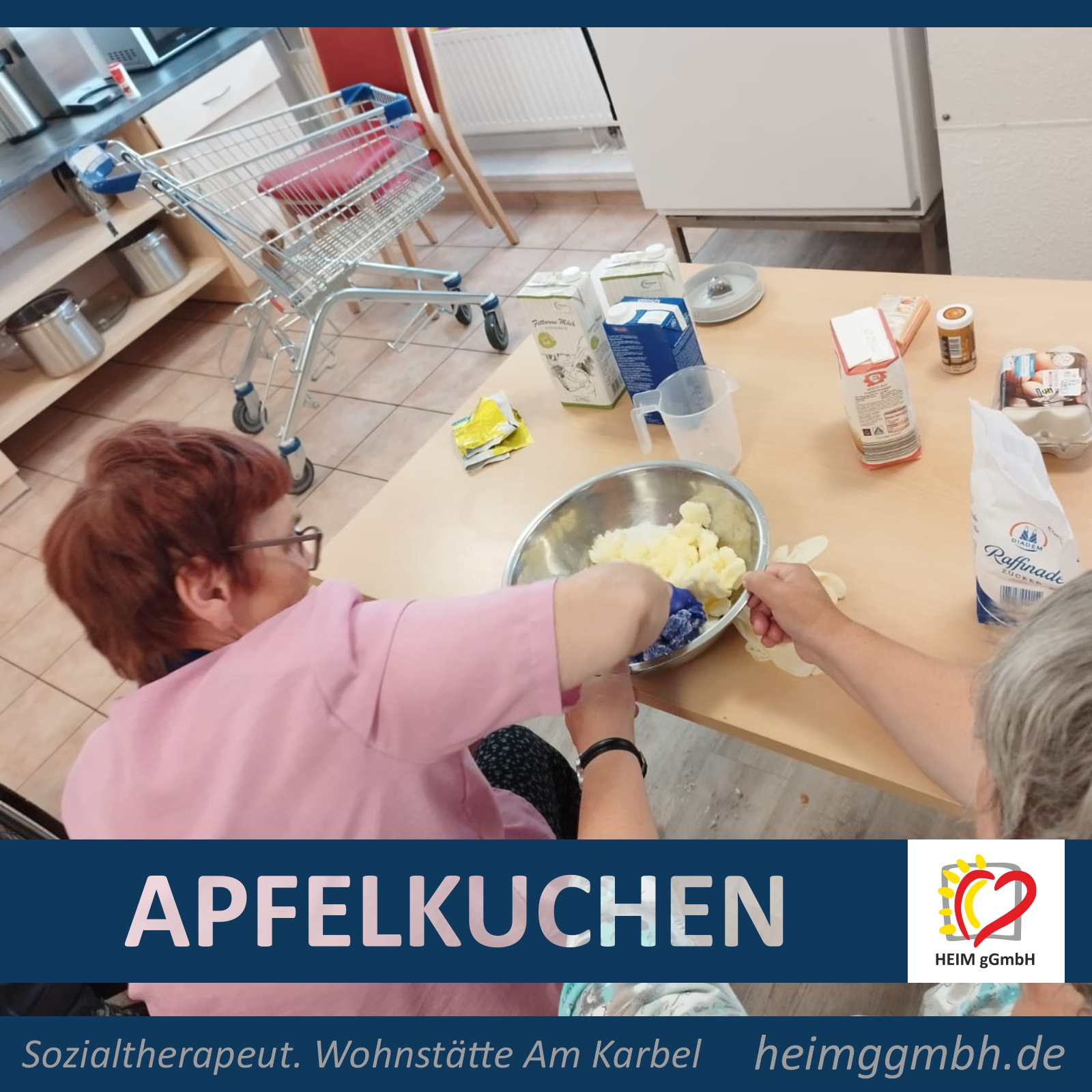 Herbstzeit ist Äpfelzeit in unserer Sozialtherapeutischen Wohnstätte Am Karbel