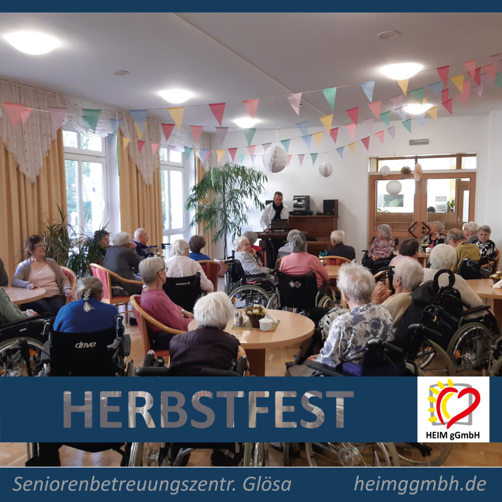 Heiteres Herbstfest im Seniorenbetreuungszentrum Glösa