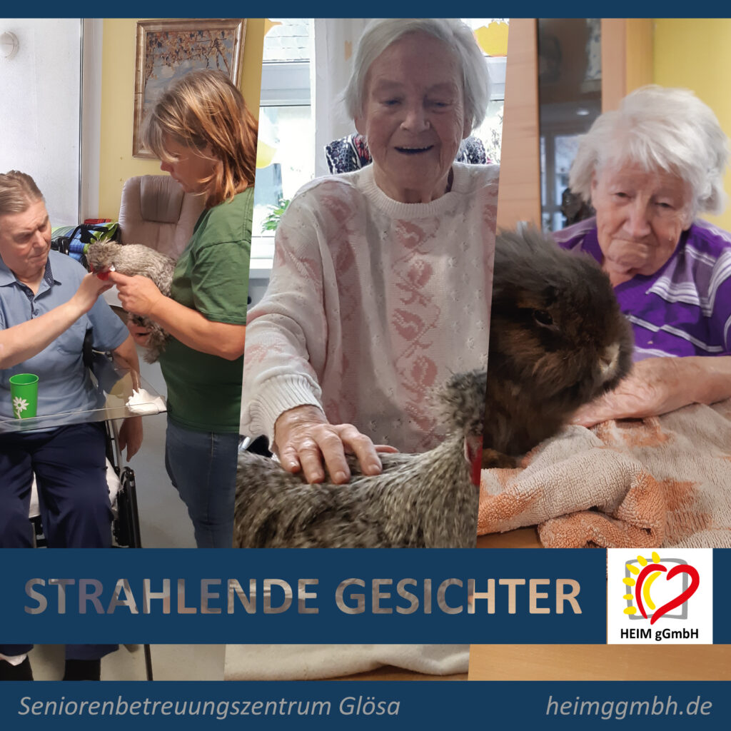 Strahlende Gesichter in Glösa