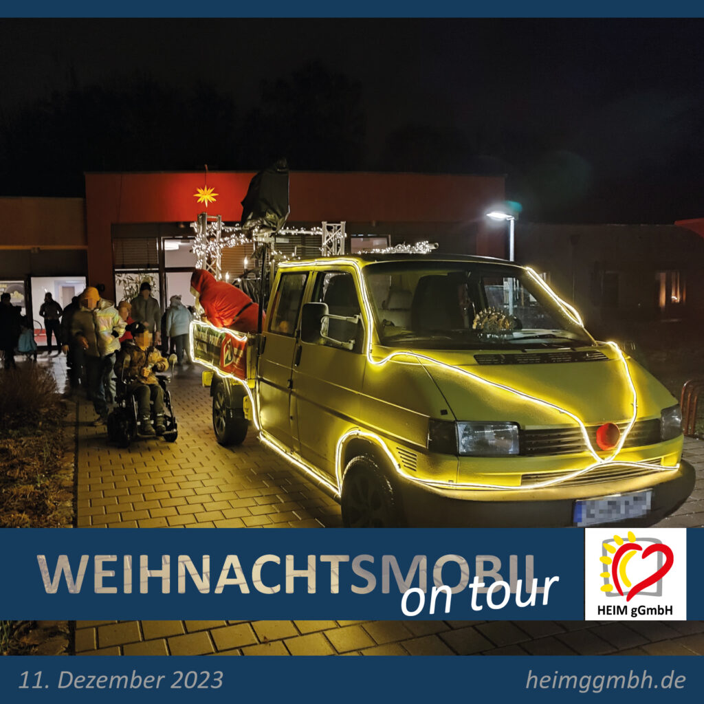 Weihnachtsmobil on tour