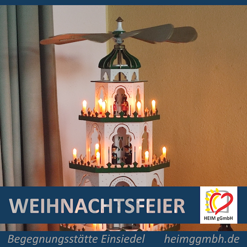 Eine gesellige Weihnachtsfeier bei vollem Haus gab es diese Woche in unserer Begegnungsstätte im Chemnitzer Stadtteil Einsiedel. Bei Kaffee, Plätzchen und Stollen wurde zusammen gesungen, geredet und eine schöne Zeit in Gemeinsamkeit miteinander verbracht.