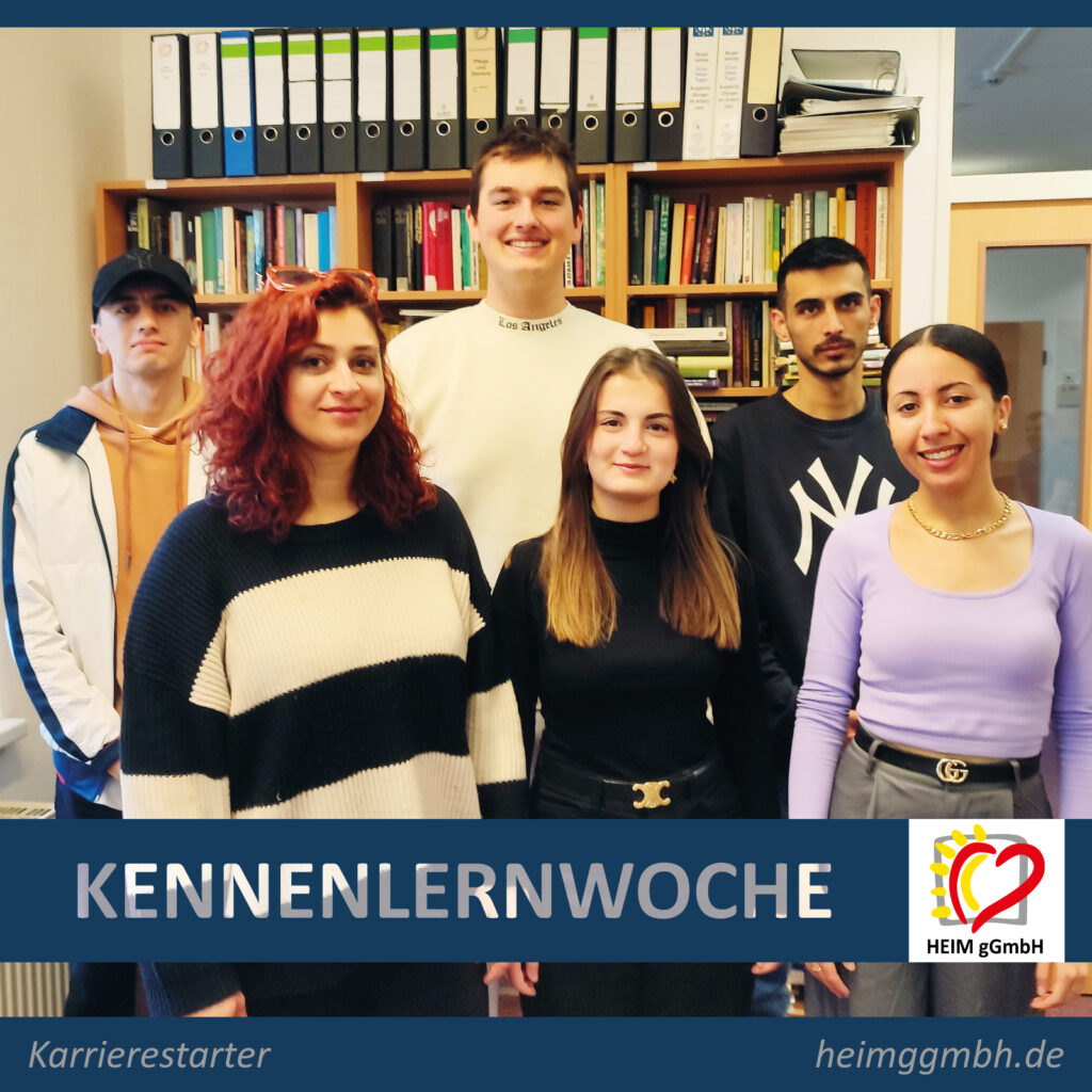 Karrierestart und Kennenlernwoche für alle neuen Auszubildenden in unserem Unternehmen HEIM gemeinnützige GmbH in Chemnitz