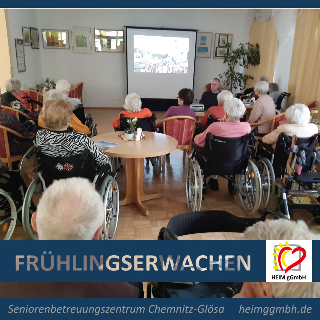 Um das Thema „Frühlingserwachen“ ging es am gestrigen Donnerstag in unserem Seniorenbetreuungszentrum Chemnitz-Glösa der HEIM gGmbH