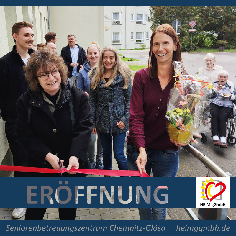 Eröffnung der konzeptPRAXIS® für Physiotherapie im Seniorenbetreuungszentrum Chemnitz-Glösa der HEIM gGmbH