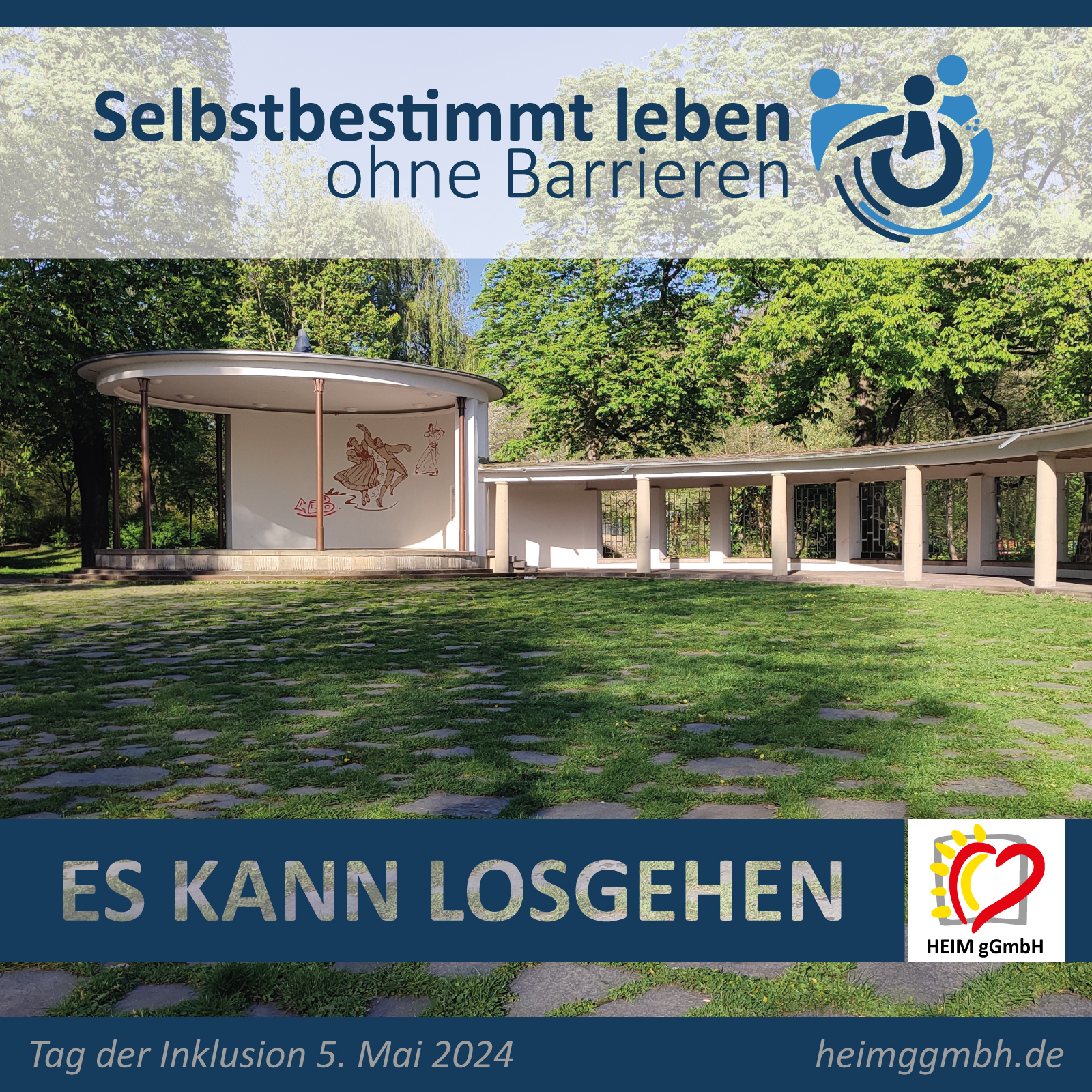 Alles ist eingepackt und alles ist vorbereitet für den Tag der Inklusion am 5 Mai 2024 auf der Chemnitzer Schlossteichinsel