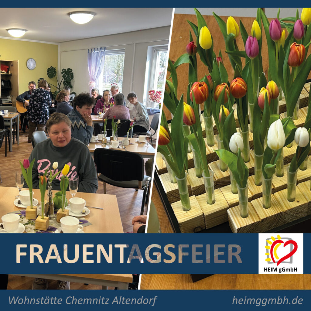 Frauentagsfeier in der Wohnstätte Chemnitz Altendorf