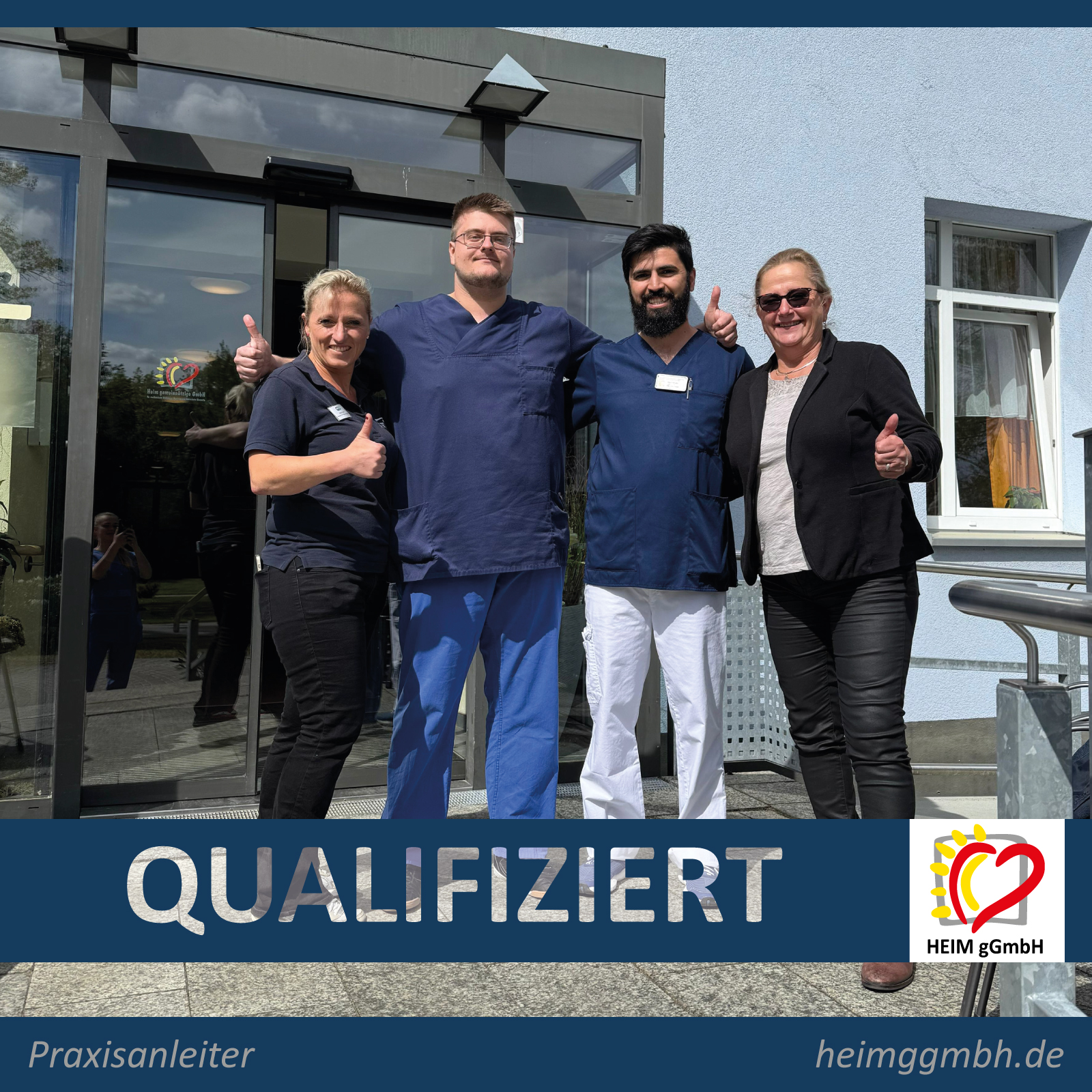 Qualifizierung zur Praxisanleitung in unserem Unternehmen - HEIM gGmbH in Chemnitz - Gemeinsam. Sozial. Engagiert.