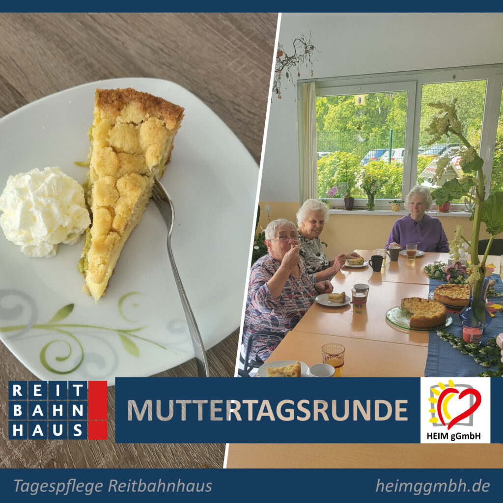 Muttertagsrunde in der Tagespflege im Chemnitzer REITBAHNHAUS