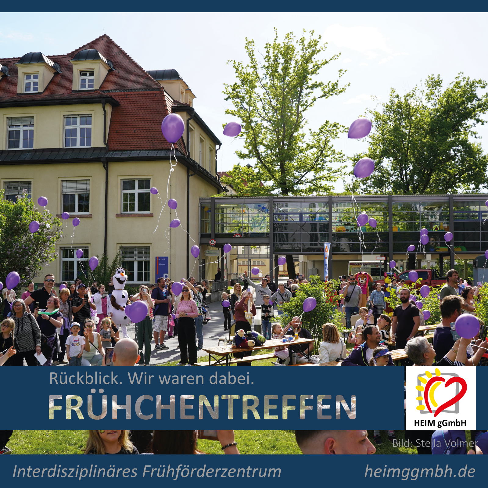 Interdisziplinäres Frühförderzentrum IFZ der HEIM gGmbH beim Frühchentreffen des Klinikum Chemnitz - Gemeinsam. Sozial. Engagiert.
