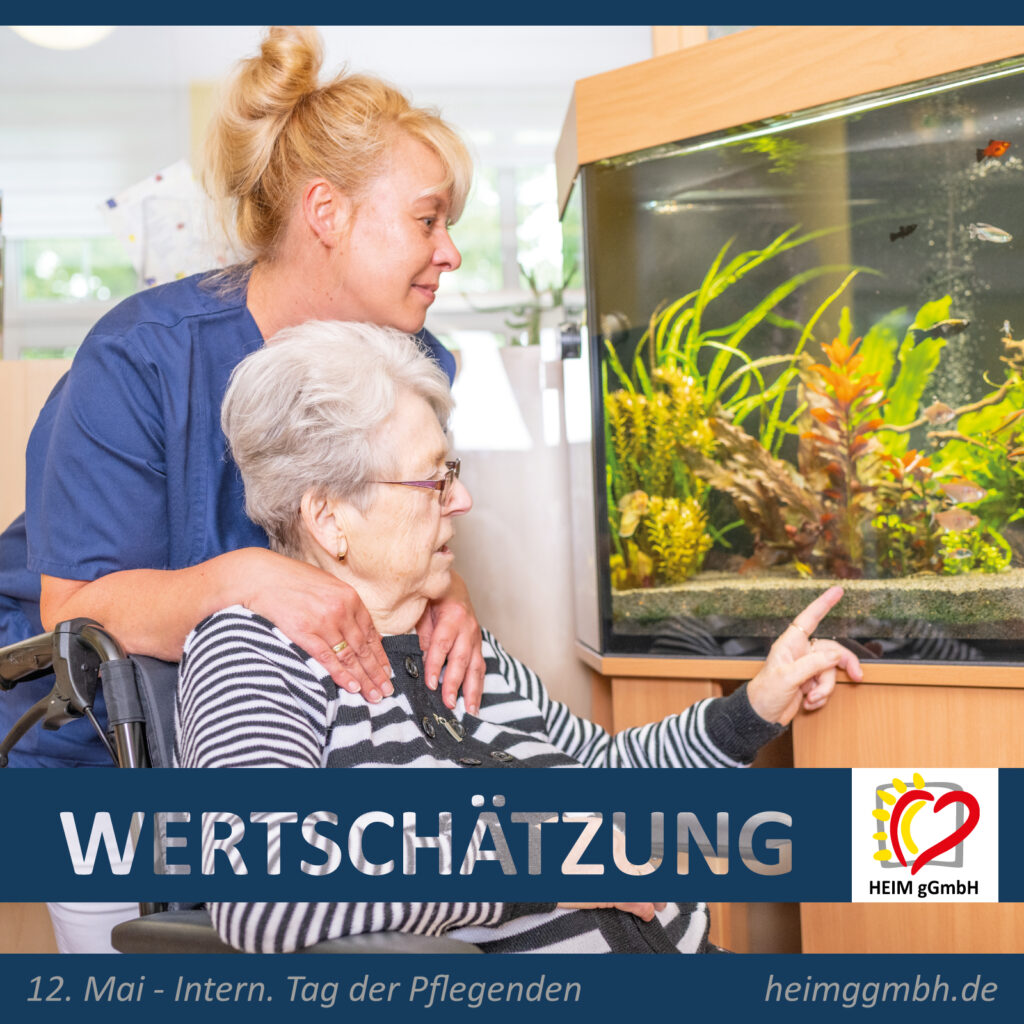 Der Internationale Tag der Pflegenden - International Nurses Day am 12. Mai 2025 bei der HEIm gGmbH aus Chemnitz.