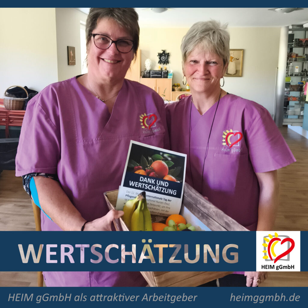 Ein kleines Präsent zum Tag der Pflegenden