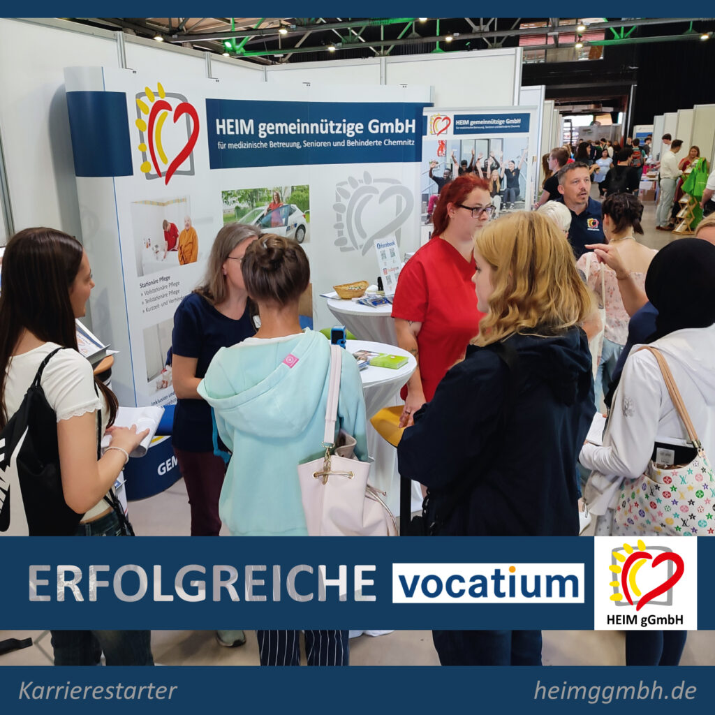 Wir auf der Ausbildungsmesse vocatium