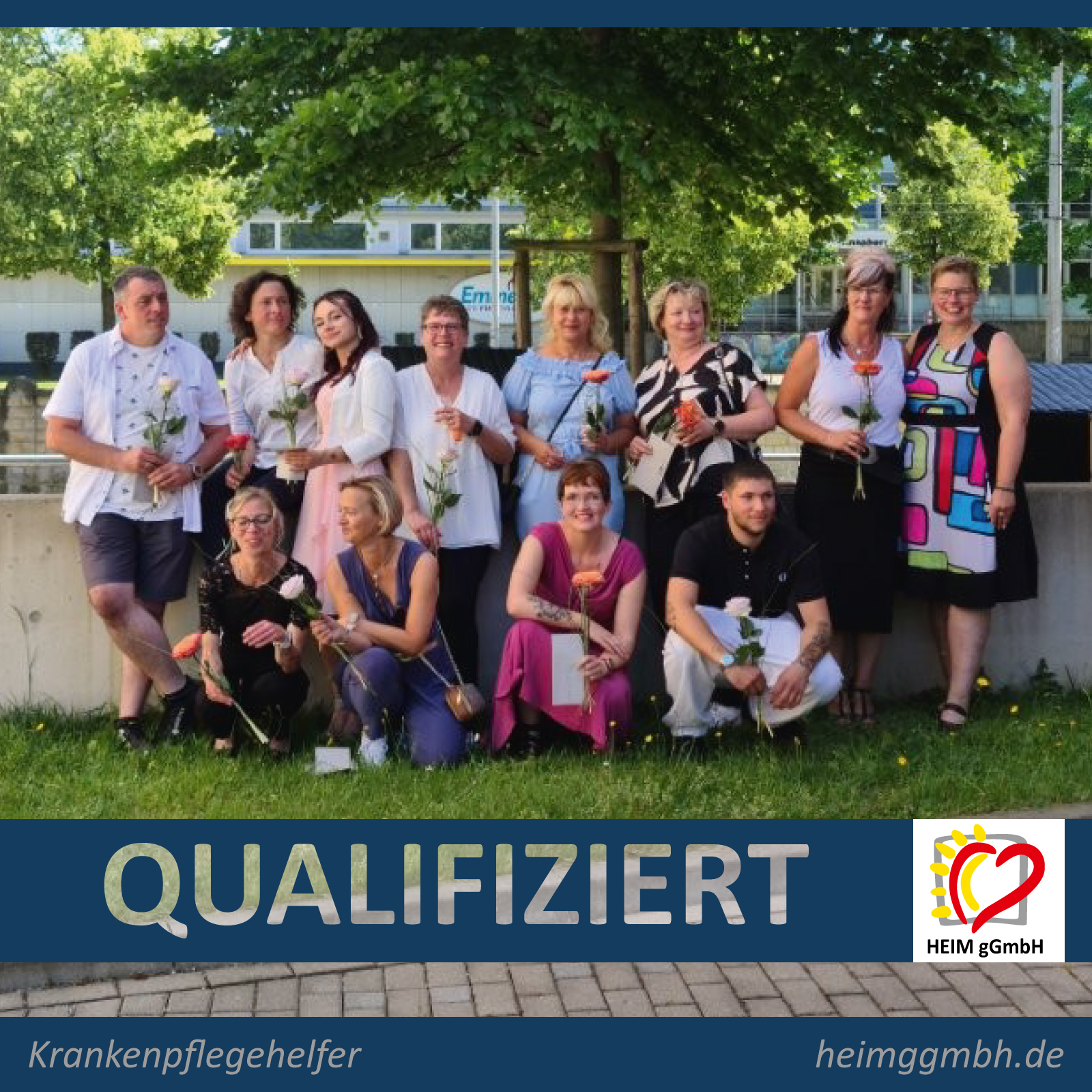 HEIM gGmbH in Chemnitz - Erfolgreiche Qualifizierung und Abschluss als staatlich anerkannte Krankenpfleghelfer