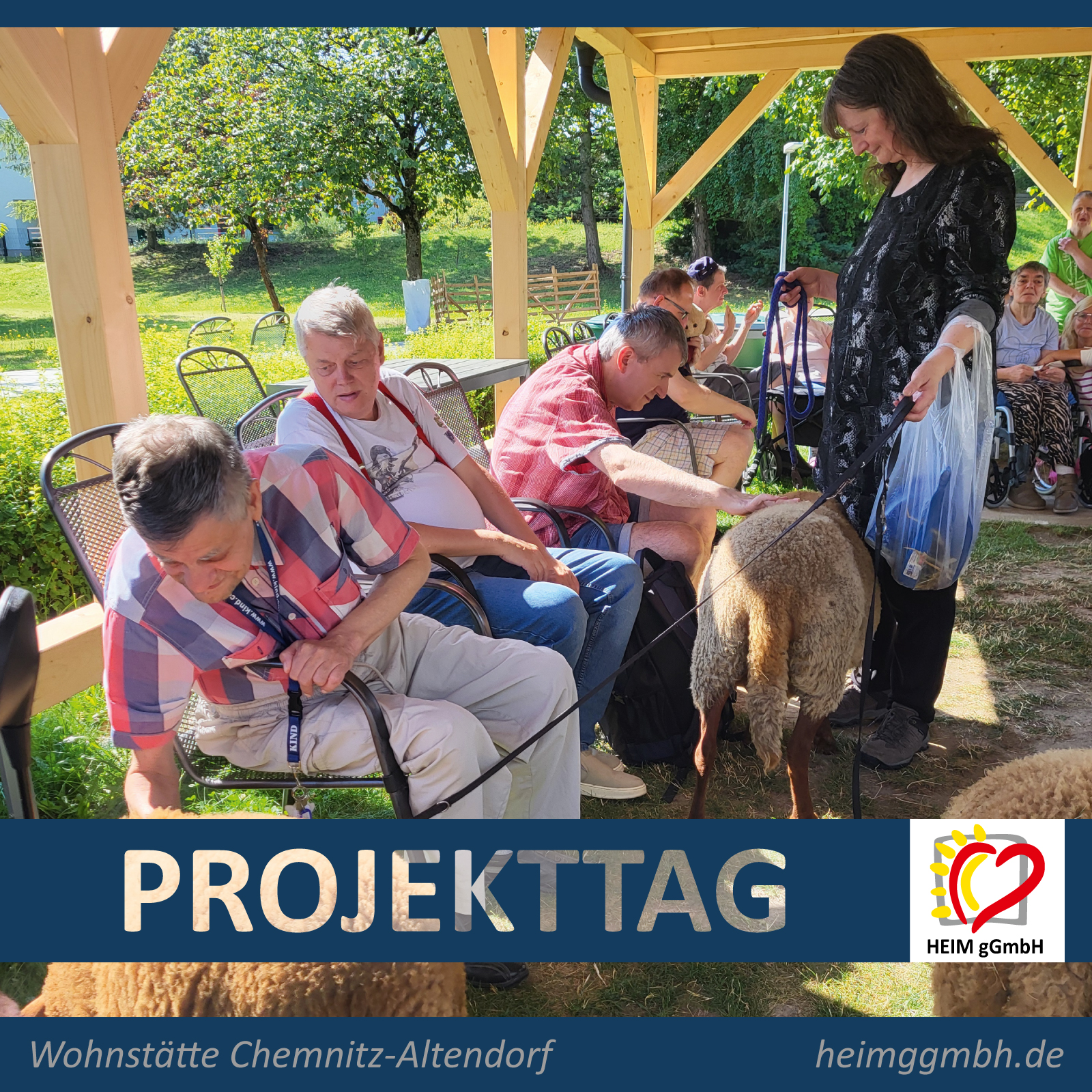 Wohnstätte Chemnitz Altendorf der HEIM gGmbH für Menschen mit kognitiver Behinderung - Gemeinsam. Sozial. Engagiert.
