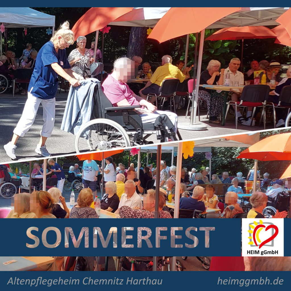 Rückblick: Sommerfest im Altenpflegeheim Chemnitz Harthau