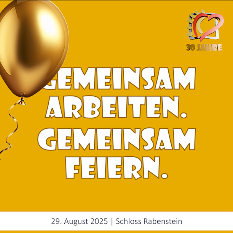 Impressionen des Mitarbeiterfestes zum 30-jährigen Jubiläum der HEIM gGmbH Chemnitz auf Schloss Rabenstein