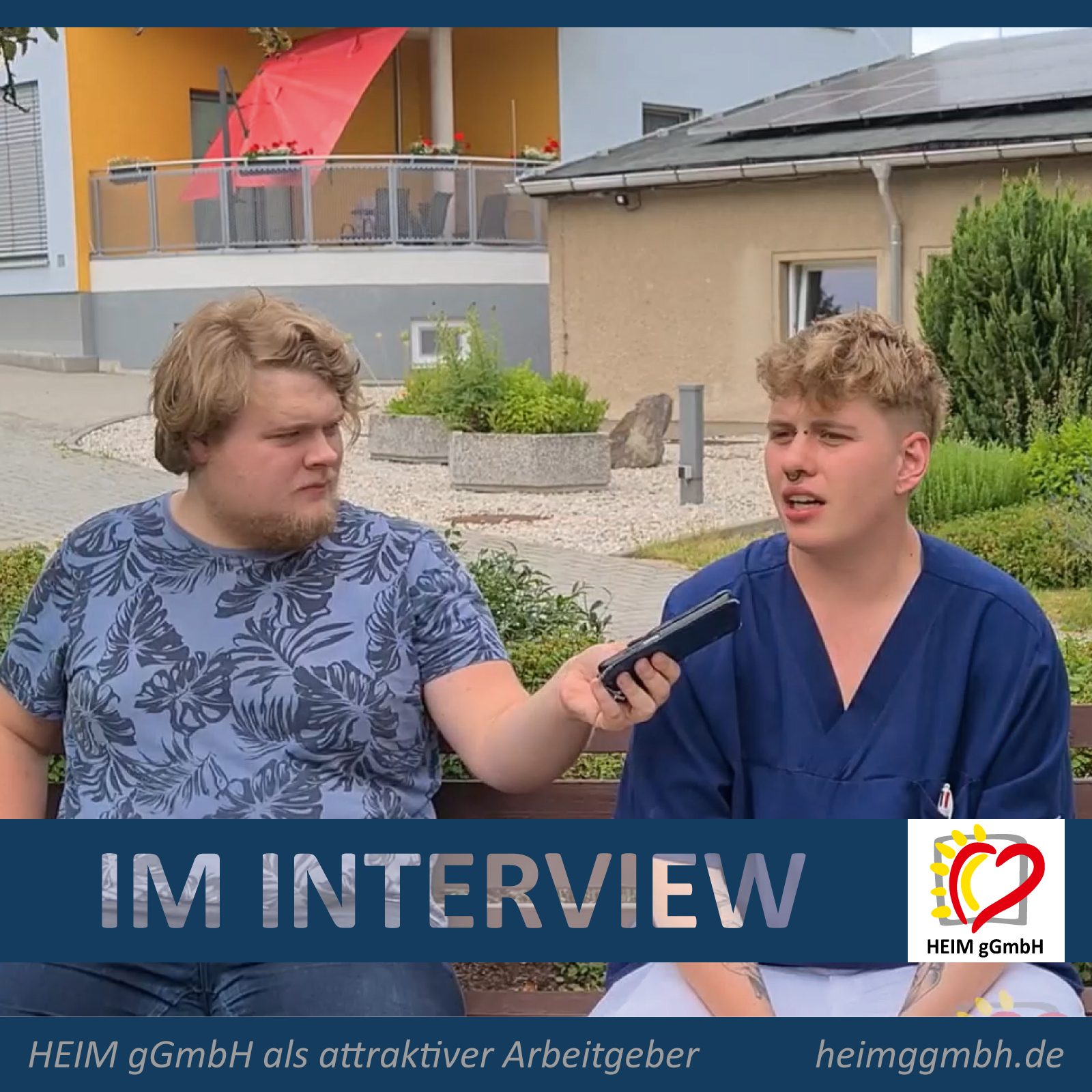Ausbildung Pflegefachleute - Unsere Auszubildenden im kurzen Interview. Heute: bente aus dem Seniorenpflegeheim Chemnitz Altendorf