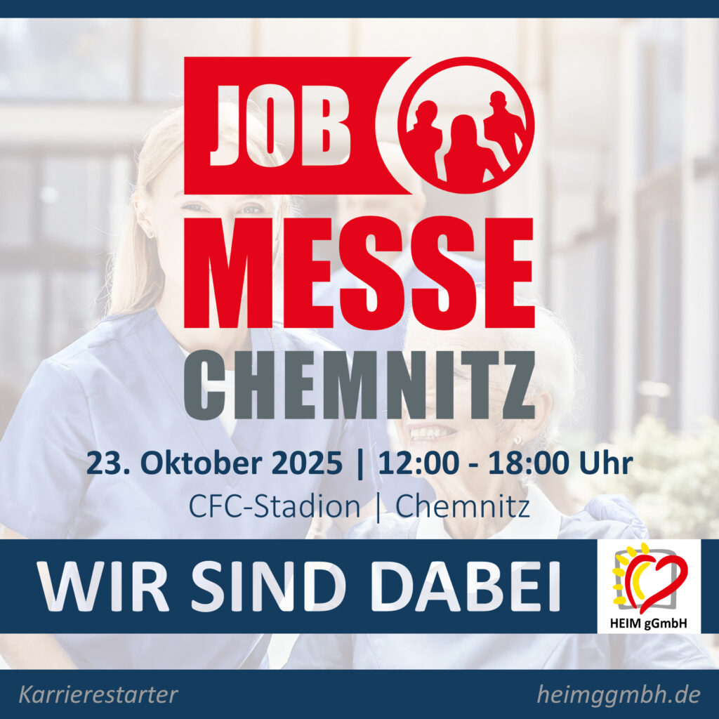 Jobmesse Chemnitz - Wir sind dabei