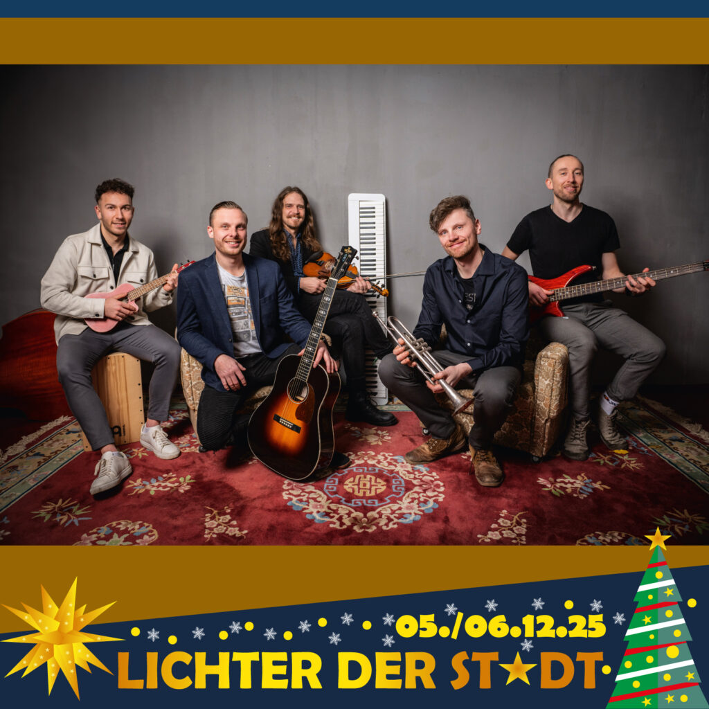LICHTER DER STADT der (un)gewöhnliche Weihnachtsmarkt. Heute vorgestellt: Finn’s Musikschule mit ihrem Beitrag zu unserem Markt