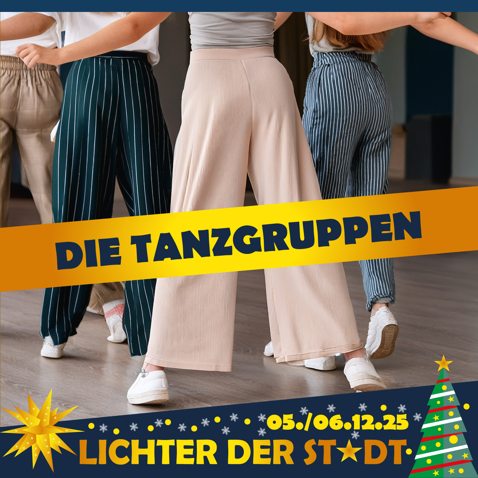 Der beliebte (un)gewöhnliche Weihnachtsmarkt LICHTER DER STADT am Schloss Rabenstein - Heute: die Tanzgruppen