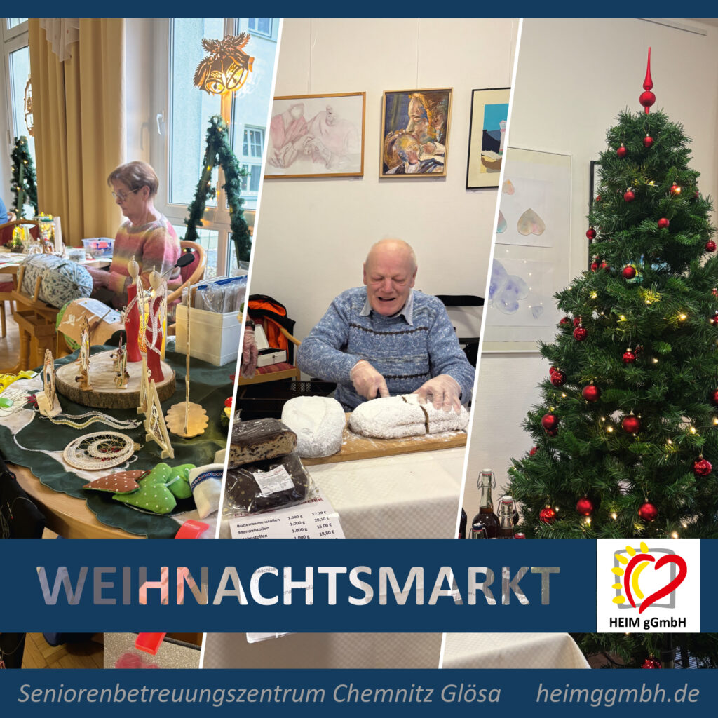 Weihnachtsmarkt im Seniorenbetreuungszentrum Chemnitz Glösa