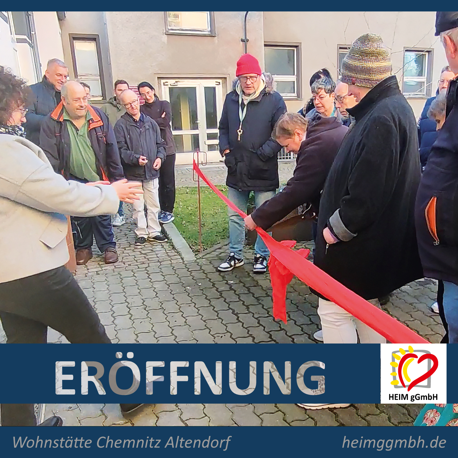 Wohnstätte Altendorf in Chemnitz der HEIM gGmbH - Das war die Eröffnung unserer Cafeteria in Altendorf am 17.12.2025