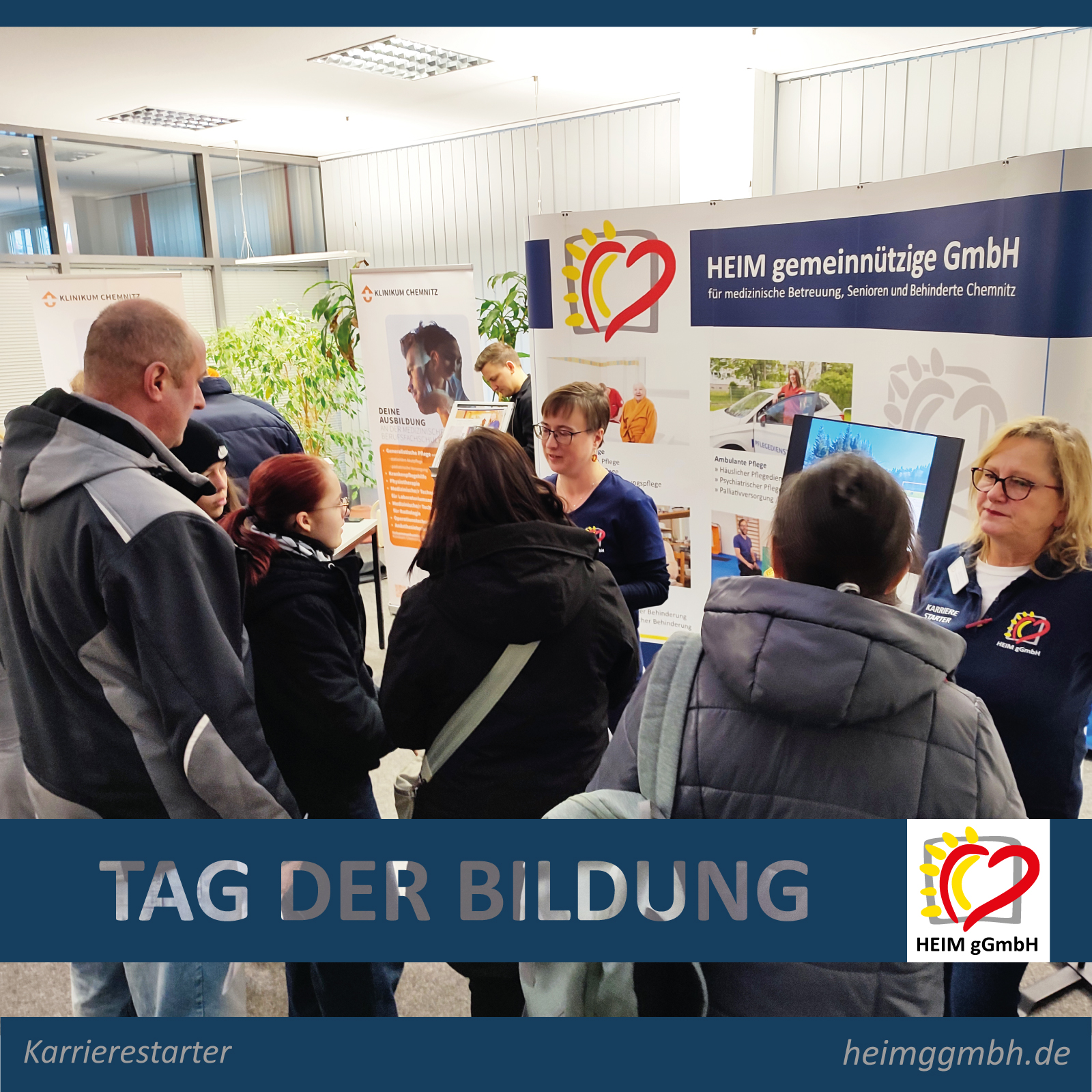 Rückblick Tag der Bildung - eine Investition in die Zukunft - die HEIM gGmbH in Chemnitz war natürlich wiedre mit dabei.