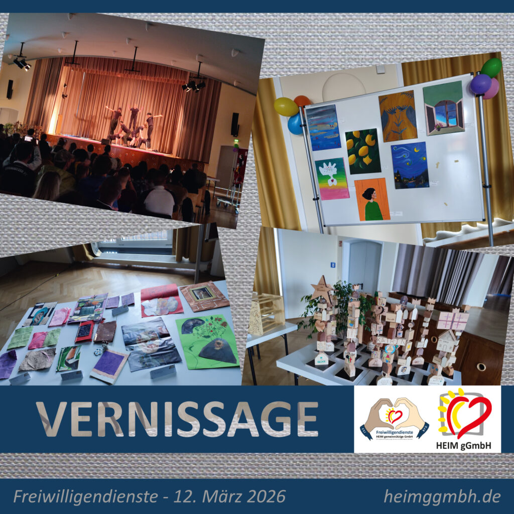 Wie immer ein Highlight des Jahres – die Vernissage unseres Freiwilligendienstes