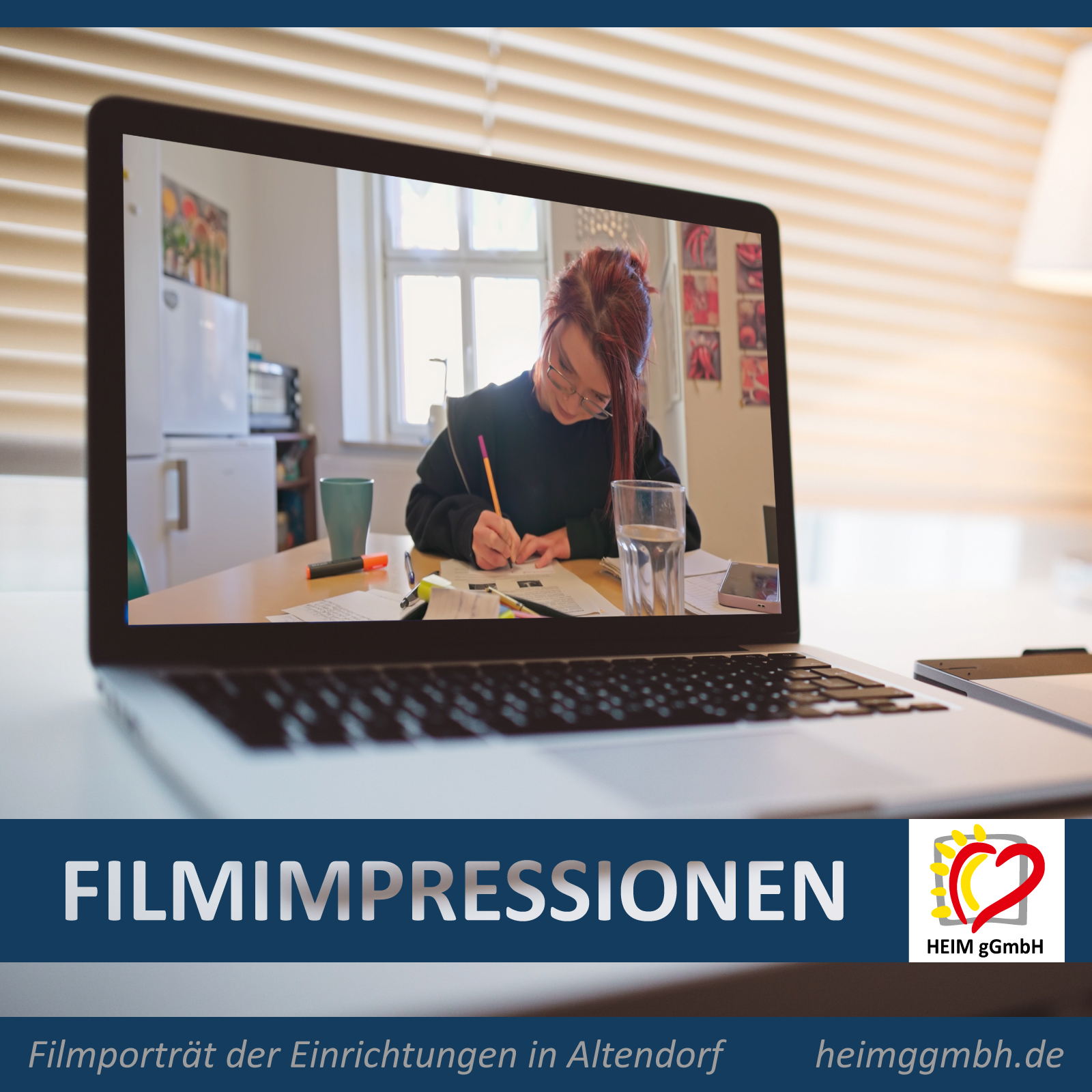 HEIM gemeinnützige GmbH - Filmischer Einblick in unsere Wohnstätte und das Seniorenpflegeheim in Chemnitz Altendorf