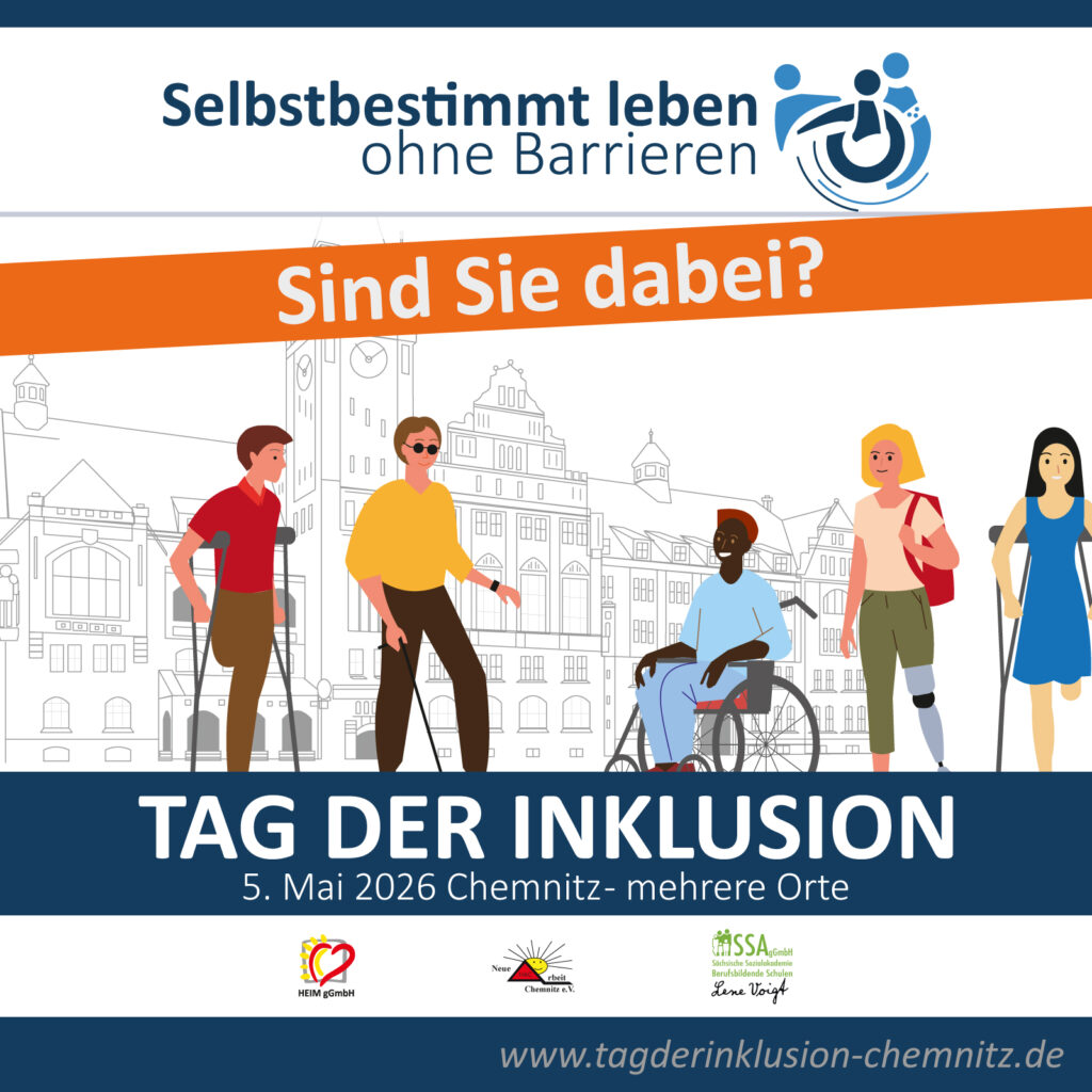 Tag der Inklusion Chemnitz am 5. Mai 2026 – Aktivitätsübersicht