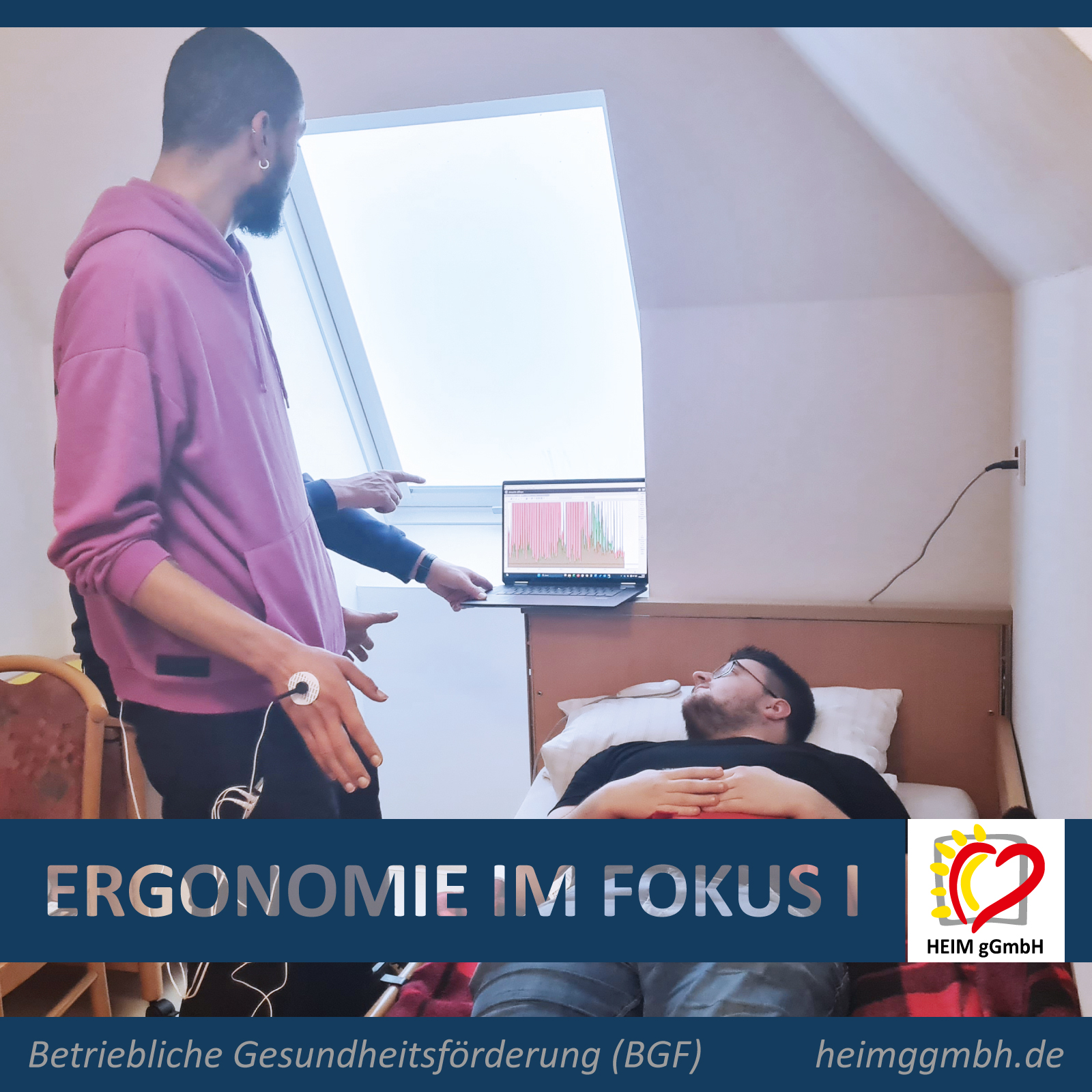 Ergonomie im Arbeitsalltag - Altenpflegeheim Chemnitz Harthau der HEIM gGmbH - betriebliche Gesundheitsförderung BGF