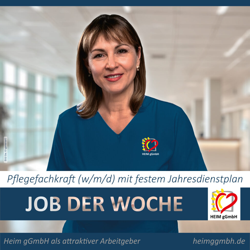 JOB DER WOCHE - Pflegefachkraft (m/w/d) Pool mit festem Jahresdienstplan
