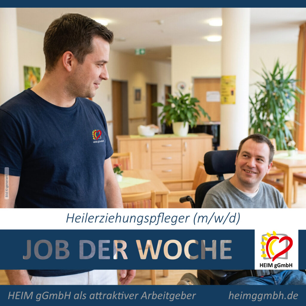JOB DER WOCHE (m/w/d) – Heilerziehungspfleger in Chemnitz bei der HEIM gGmbH - am Standort in Chemnitz Altendorf