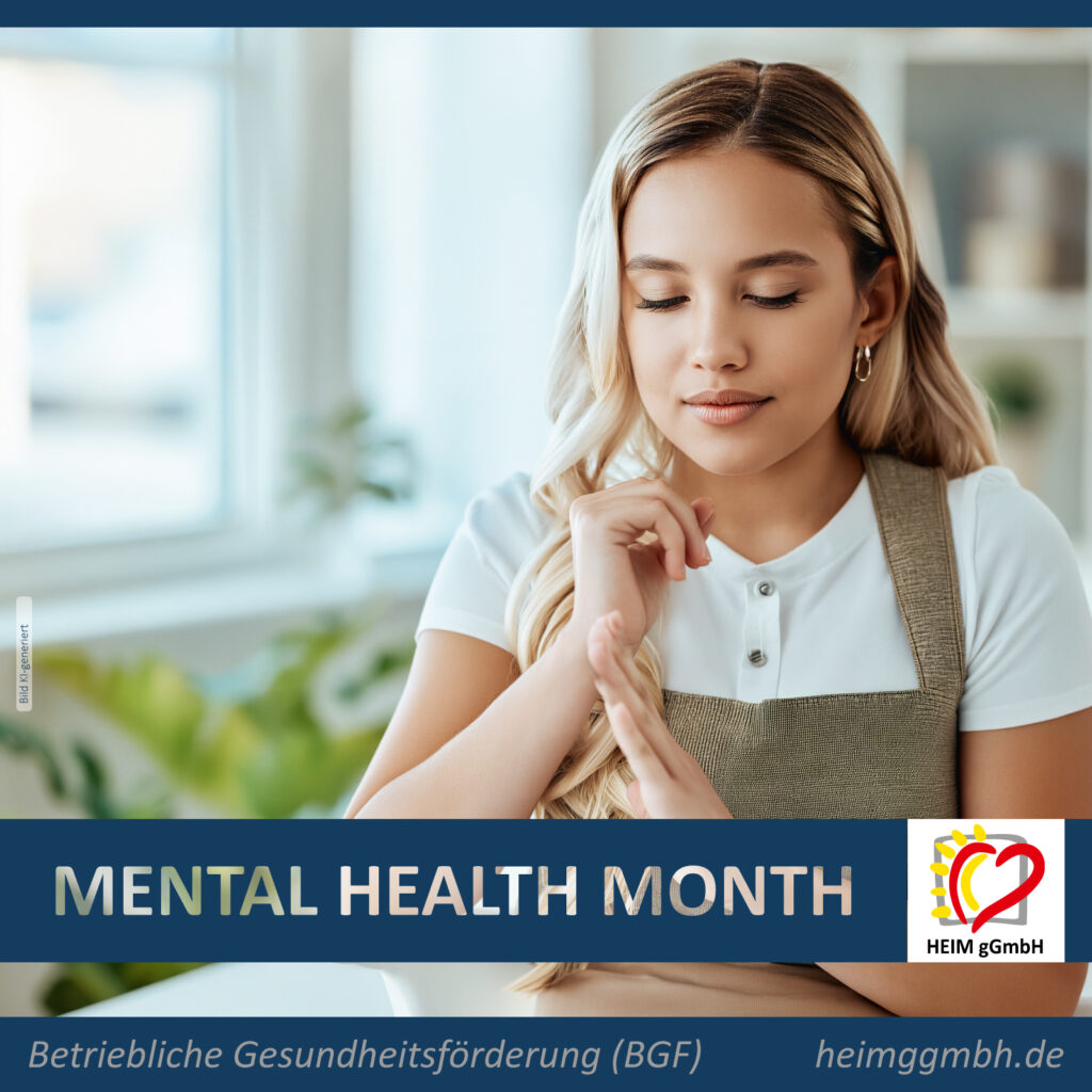 Tipps unserer betrieblichen Gesundheitsförderung: Mental Health Month: Resilienz in der Arbeitswelt
