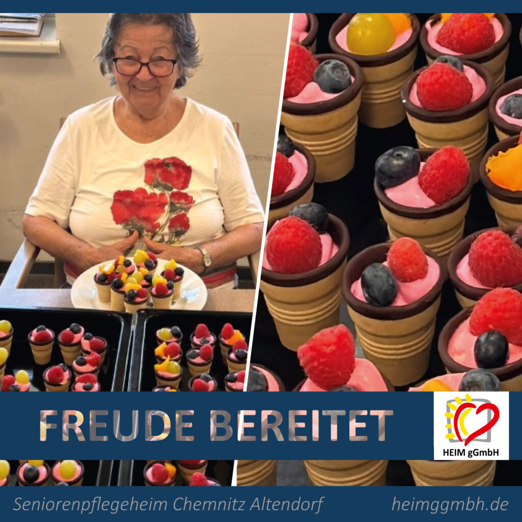 Seniorenpflegeheim Altendorf der HEIM gGmbH - eine kreative Idee, um anderen einfach einmal eine Freude zu bereiten.