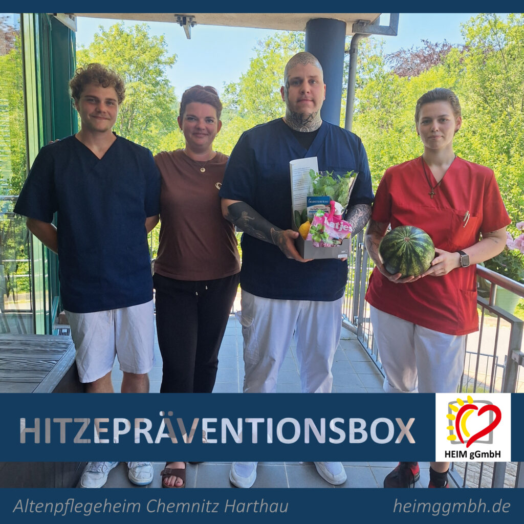 Hitzeprävention für unsere Mitarbeitenden