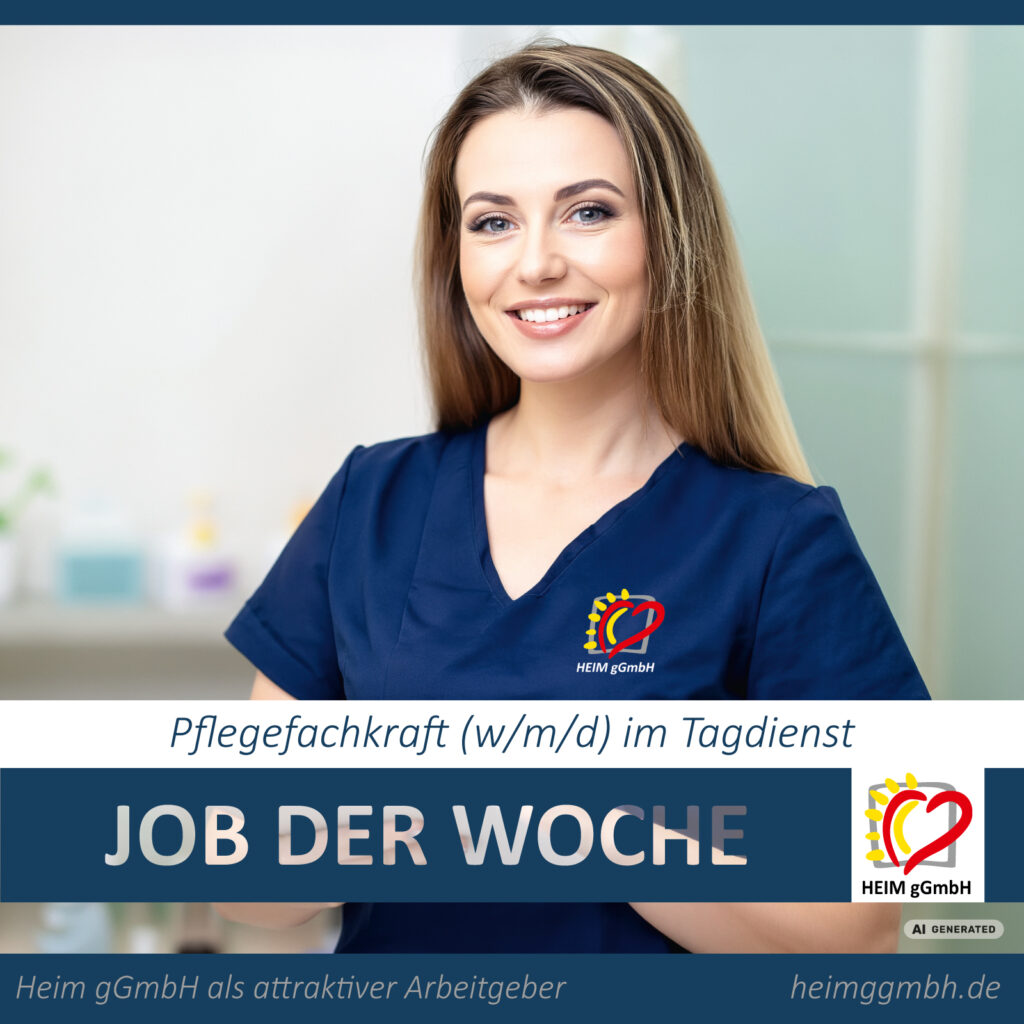 JOB DER WOCHE - Pflegefachkraft (m/w/d) im Tagdienst