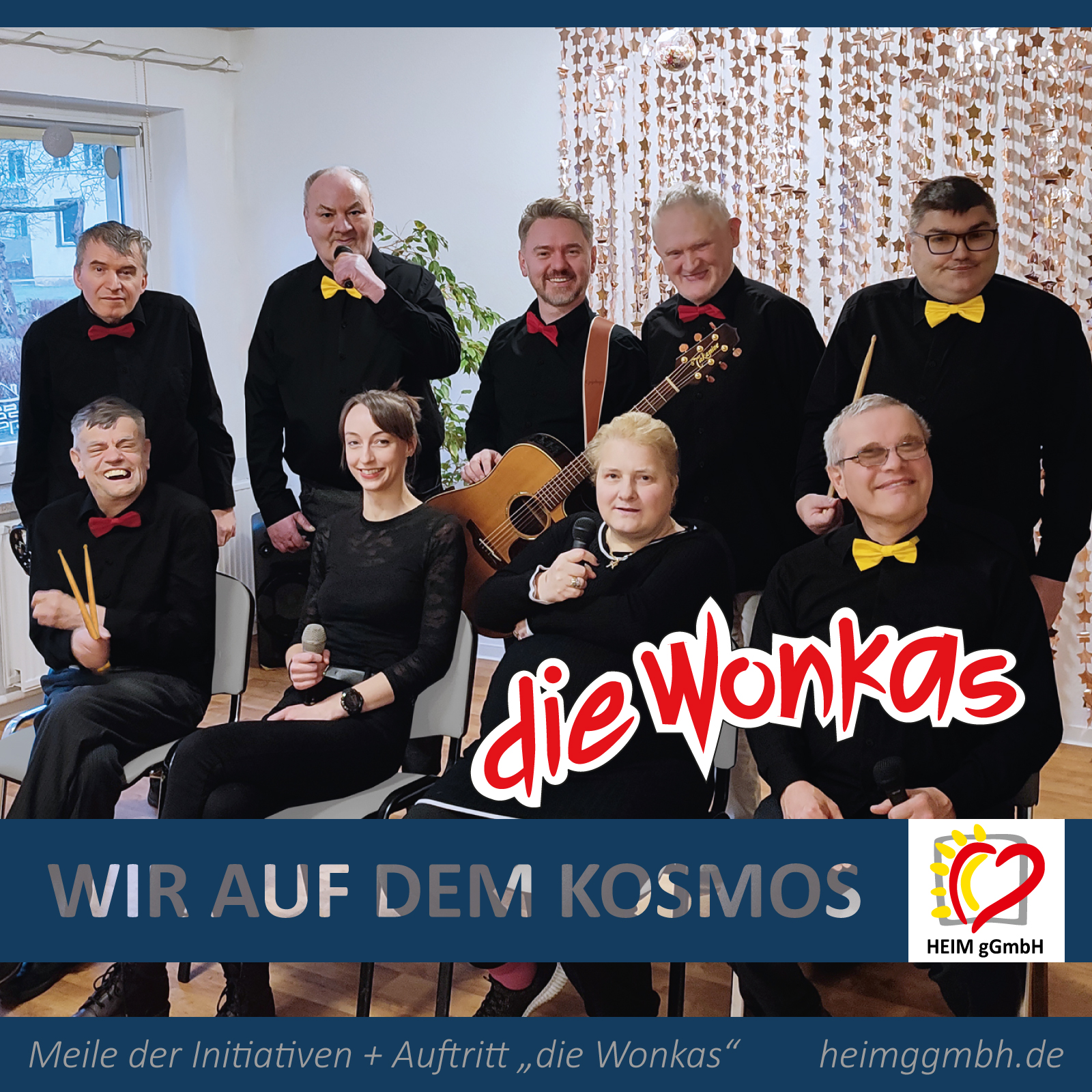 Auf dem KOSMOS2026 in Chemnitz am 29. August 2026 ist die HEIM gGmbH mit einem Stand auf der Meile der initiativen vertreten.